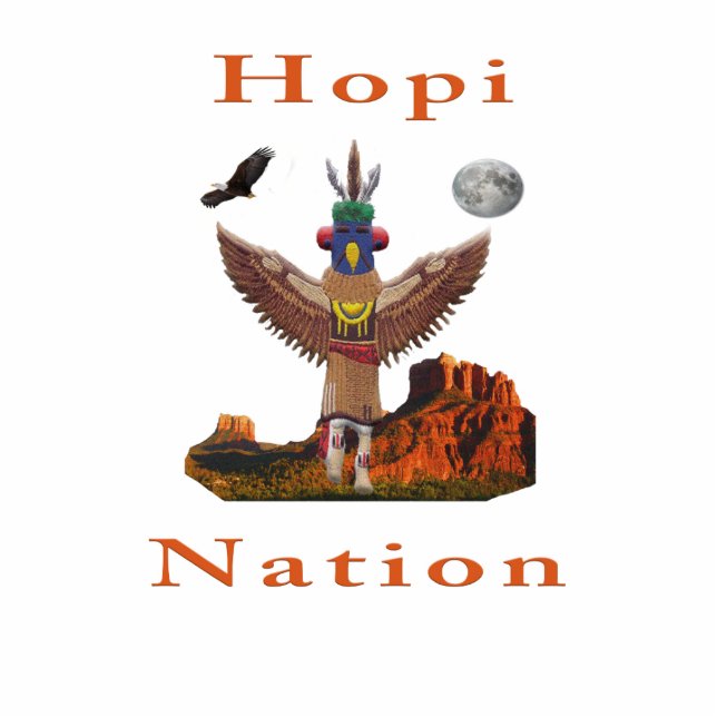 Hopi Indian Items Fotoskulptur Schlüsselanhänger (Vorne)