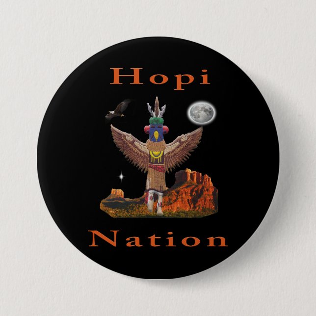 Hopi Nation Button (Vorderseite)