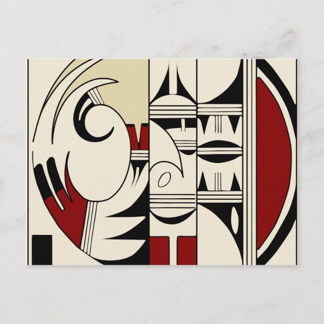 Hopi Pottery 01 Postkarte (Vorderseite)