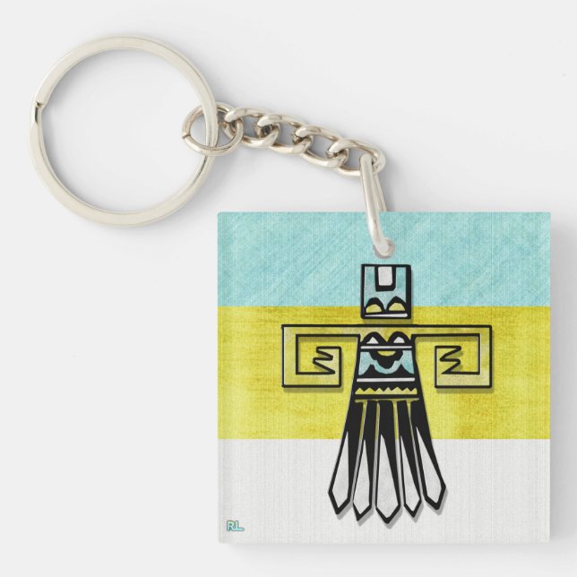HOPI Pride Native American Tribal Schlüsselanhänger (Vorderseite)