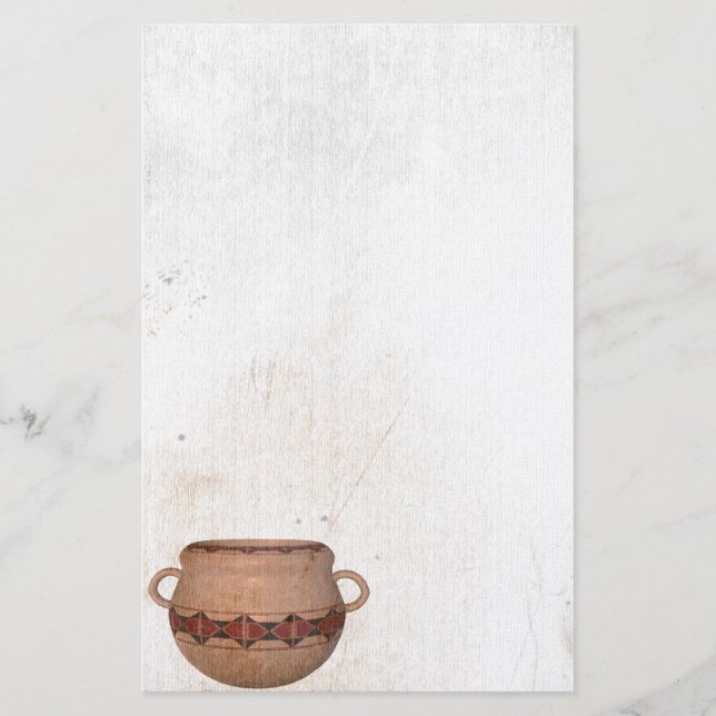 Hopi Pueblo Pottery Stationery Briefpapier (Vorderseite)