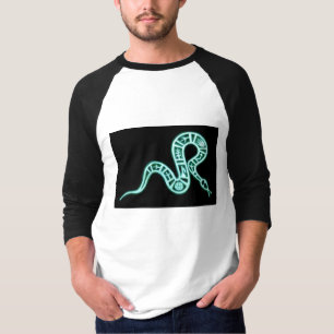 Hopi Snake Motif Vintager Indianer T-Shirt