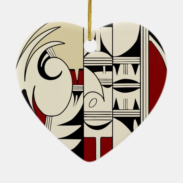 Hopi-Tonwaren 01 Keramikornament (Hinten)