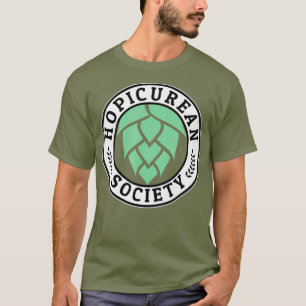 Hopicurean Society Hophead Geschenk für IPA Craft T-Shirt