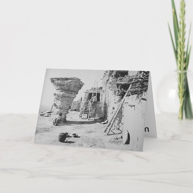 Hopistützgrußkarte Karte (Vorderseite)