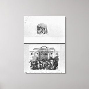 Hopital de la Charite Leinwanddruck