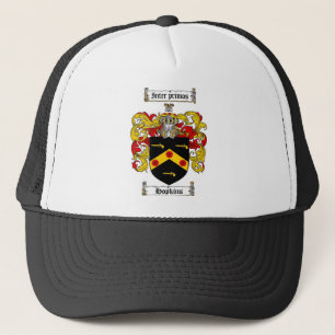 HOPKINS FAMILIENWAPPEN - HOPKINS WAPPEN TRUCKERKAPPE