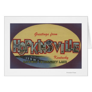 Hopkinsville, Kentucky - große Buchstabe-Szenen
