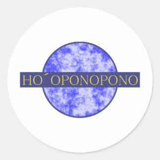 Hopopono Runder Aufkleber