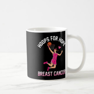 Hopops for Hope Breast Cancer Awareness Bysketbyll Kaffeetasse