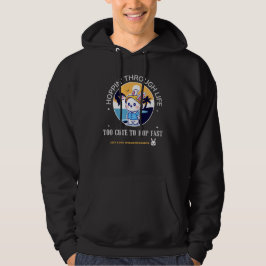 Hopp durchs Leben Hoodie