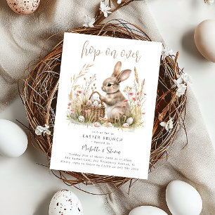 Hopp herüber Ostern Brunch Einladung