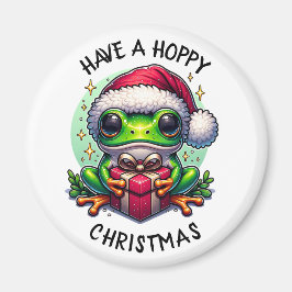 Hoppe Weihnachten | Froschpuppe Magnet
