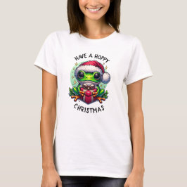 Hoppe Weihnachten | Froschpuppe T-Shirt