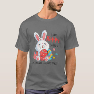 Hoppe zu medizinischer Assistentin Bunny Oaster Eg T-Shirt