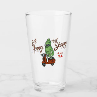 Hoppen, nicht schlampig glas