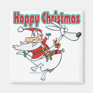 hoppen Weihnachten Weihnachten Weihnachten Weihnac Magnet