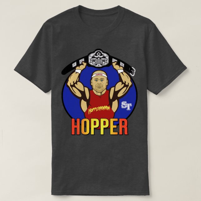 Hopper Mania T-Shirt (Design vorne)