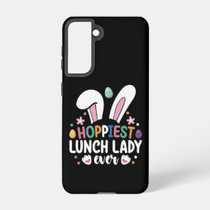 Hoppiest Lunch Lady School Ostern Bunny Eggs Samsung Galaxy Hülle
