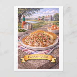 Hoppin' John (Amerikanische Lebensmittelreihe) Postkarte