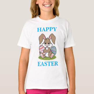 Hopping Down The Bunny Trail Mädchen Ostern T-Shir T-Shirt