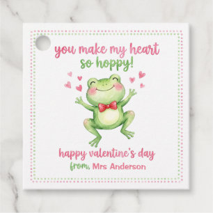 Hopping Frog Valentinstag Lehrer Schüler Geschenk  Geschenkanhänger