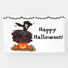 Hopping Hazel Halloween 3'X5' Party Banner