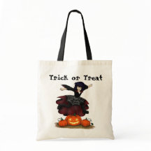 Hopping Hazel Halloween Tote Bag