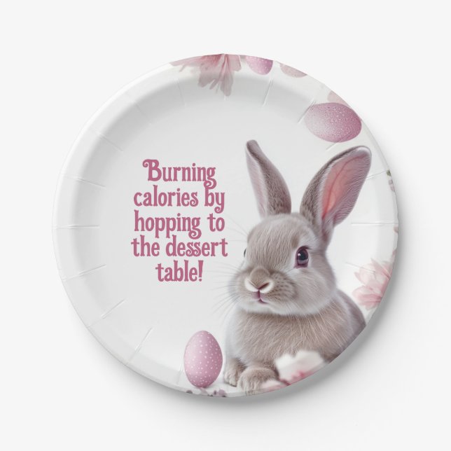 🐇 Hoppin's Good Time Oaster Plate Pappteller (Vorderseite)