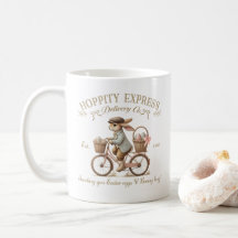 Hoppity Express Bunny Delivery Vintage Kunst