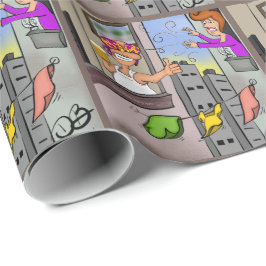 Hoppla Geschenkpapier