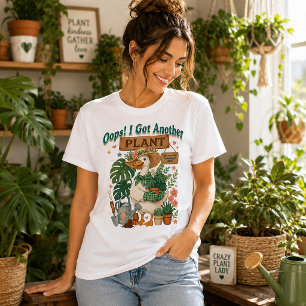 Hoppla, ich habe noch eine Pflanze Tri-Blend Shirt