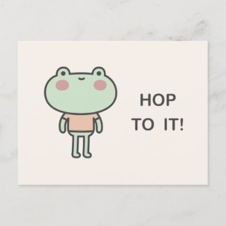 Hoppla! Postkarte