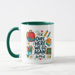 Hoppla... Schon Wieder Geht's Los Lustiger Desi Zu Tasse