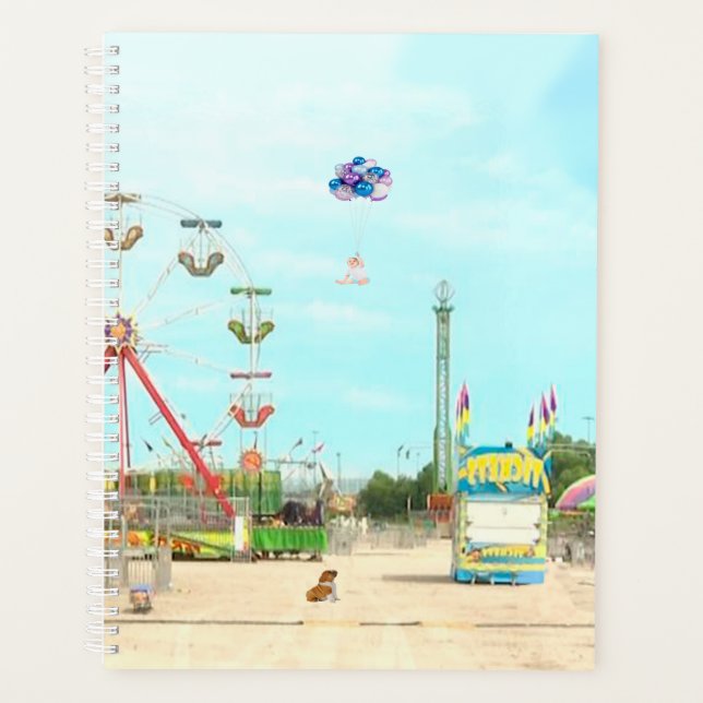 HOPPLA! Spiralnotizblock Planer (Vorderseite)