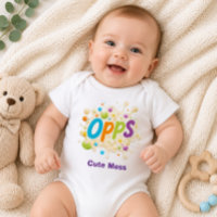 Hoppla! Süßer Chaos Baby-Body