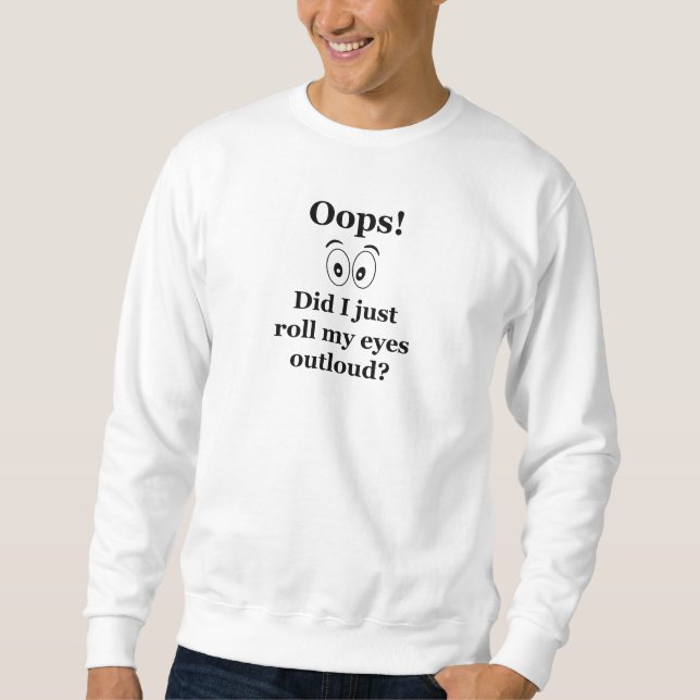 Hoppla! Sweatshirt (Vorderseite)
