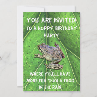 HOPPY BIRTHDAY EINLADUNG