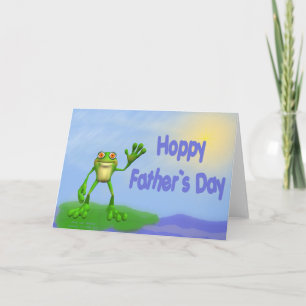 Hoppy Birthday Frog Karte
