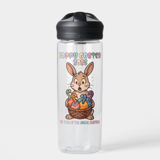 Hoppy Easter 2025: The Year of the Snake Surprise! Trinkflasche (Vorderseite)