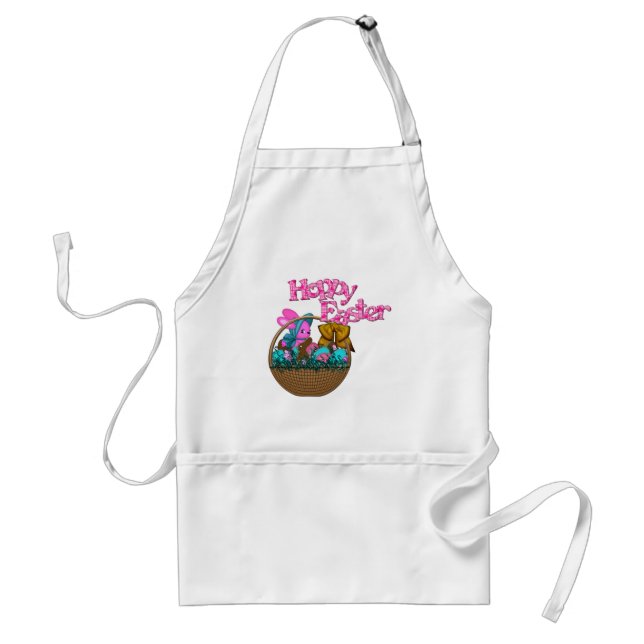 Hoppy Easter Basket Schürze (Vorne)