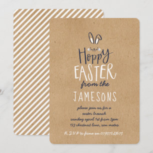 HOPPY EASTER BUNNY EINLADUNG