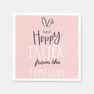 HOPPY EASTER BUNNY SERVIETTE