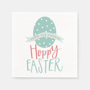 HOPPY EASTER EGG SERVIETTE