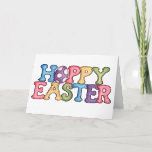 "HOPPY" EASTER WISHES FILLED WITH LOVE FEIERTAGSKARTE
