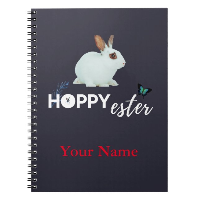 Hoppy Ester Funny Design Notizblock (Vorderseite)