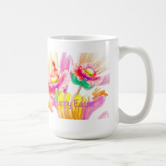 Hoppy Floral Oaster Tasse (Rechts)