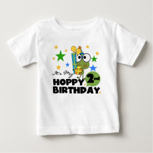 Hoppy Frog 2. Geburtstag T - Shirt und Geschenke