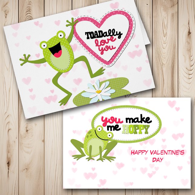 Hoppy Frog TOADally Liebe You Valentine (Von Creator hochgeladen)