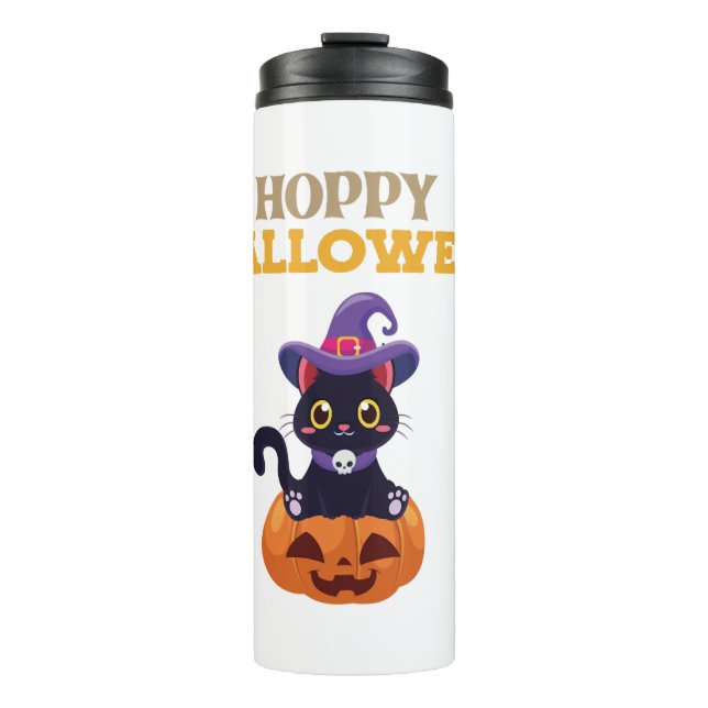 Hoppy Halloween Thermosbecher (Vorderseite)